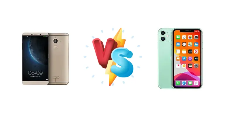 LeEco Le Max vs Apple iPhone 11