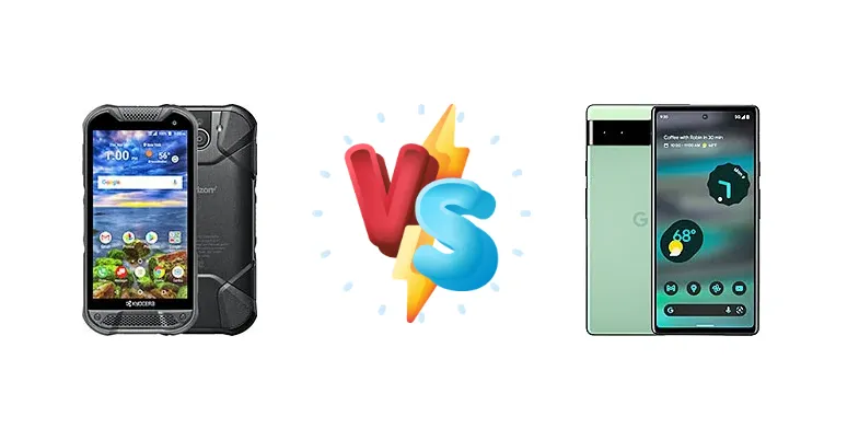 Kyocera DuraForce Pro 2 vs Google Pixel 6a