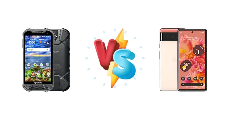 Kyocera DuraForce Pro 2 vs Google Pixel 6