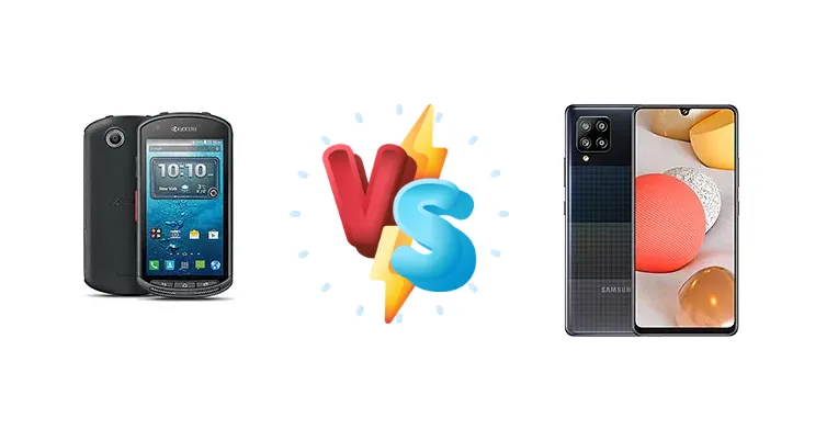Kyocera DuraForce vs Samsung Galaxy A42 5G
