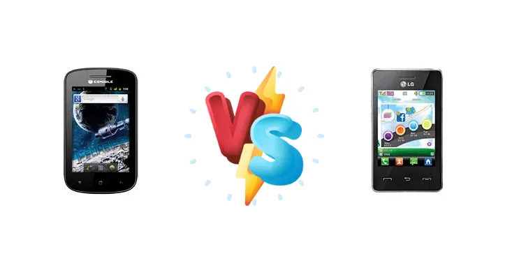 Icemobile Apollo Touch vs LG T375 Cookie Smart