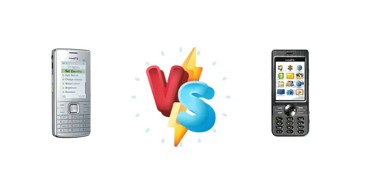 i-mobile TV 523 vs i-mobile TV 626