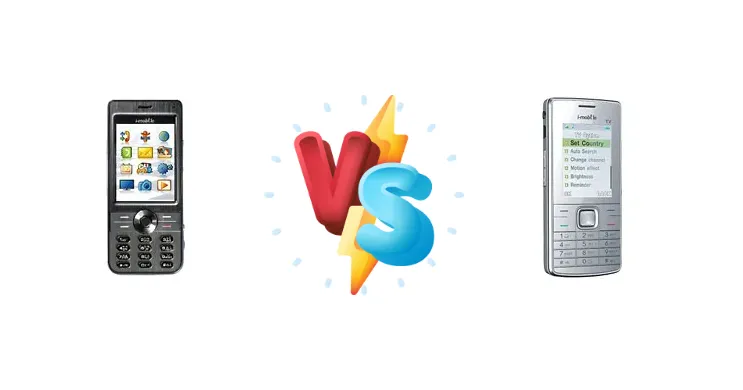 i-mobile TV 626 vs i-mobile TV 523