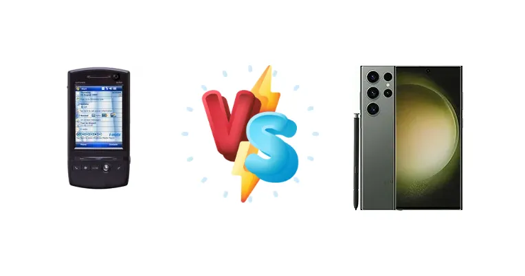 i-mate Ultimate 6150 vs Samsung Galaxy S23 Ultra