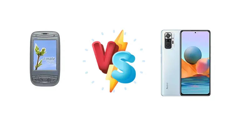 i-mate K-JAM vs Xiaomi Redmi Note 10 Pro