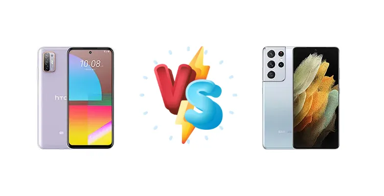 HTC Desire 21 Pro 5G vs Samsung Galaxy S21 Ultra 5G