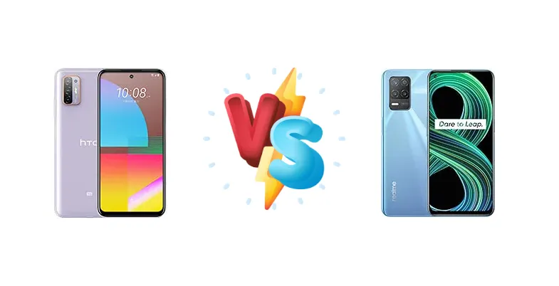 HTC Desire 21 Pro 5G vs Realme 8 5G
