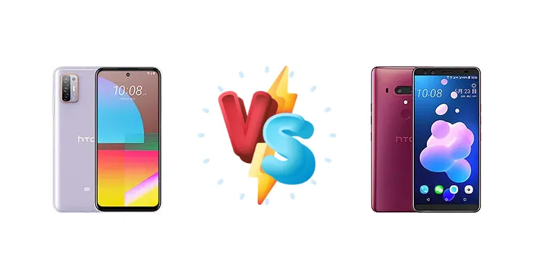 HTC Desire 21 Pro 5G vs HTC U12+