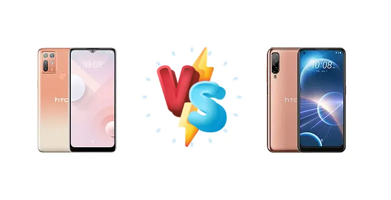 HTC Desire 20+ vs HTC Desire 22 Pro