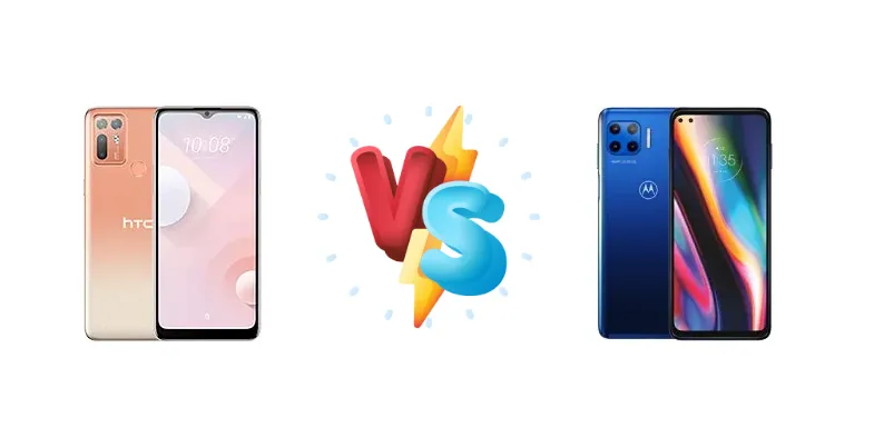 HTC Desire 20+ vs Motorola Moto G 5G Plus