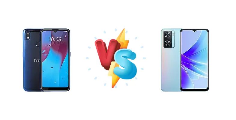 HTC Wildfire E1 plus vs Oppo A57s