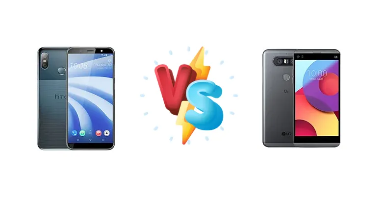 HTC U12 life vs LG Q8 (2017)