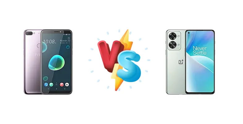HTC Desire 12+ vs OnePlus Nord 2T