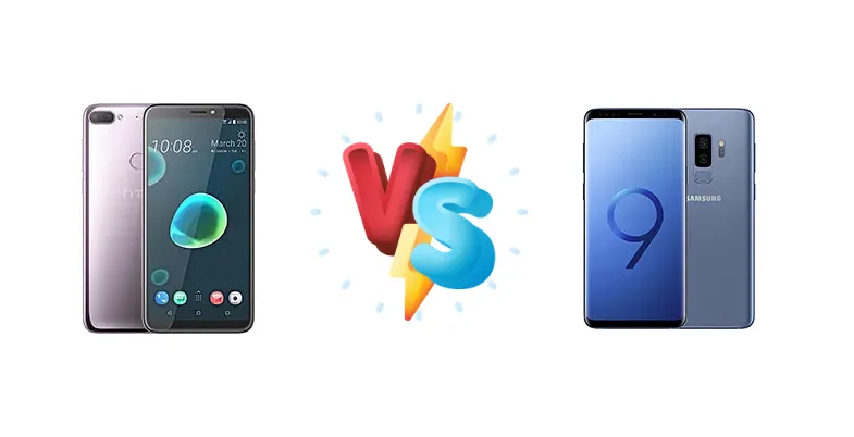 HTC Desire 12+ vs Samsung Galaxy S9+