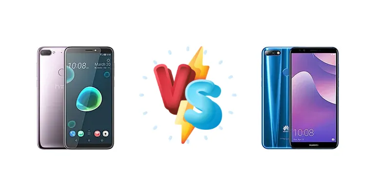 HTC Desire 12+ vs Huawei Y7 Prime (2018)