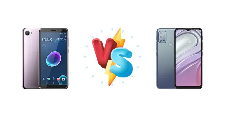 HTC Desire 12 vs Motorola Moto G20
