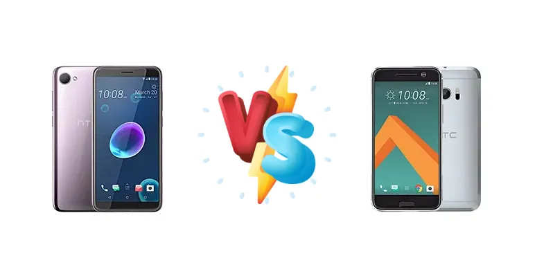 HTC Desire 12 vs HTC 10