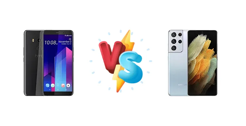 HTC U11+ vs Samsung Galaxy S21 Ultra 5G