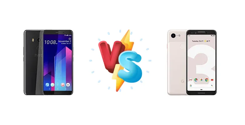 HTC U11+ vs Google Pixel 3
