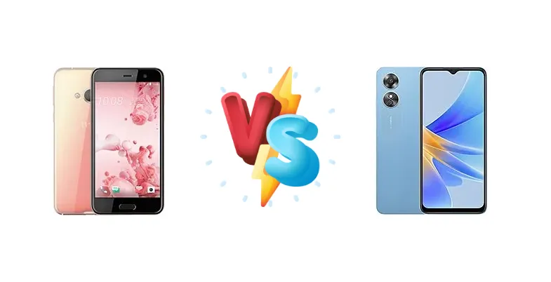 HTC U Play vs Oppo A17