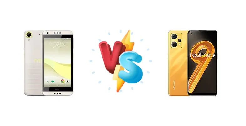 HTC Desire 650 vs Realme 9
