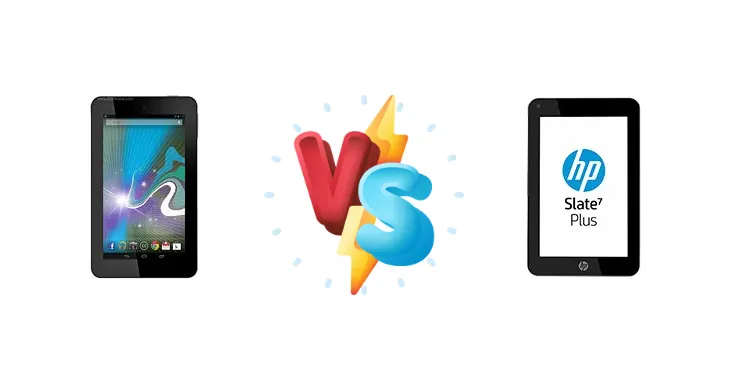 HP Slate 7 vs HP Slate7 Plus