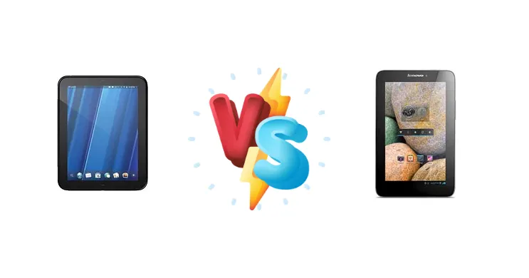 HP TouchPad vs Lenovo IdeaTab A2107