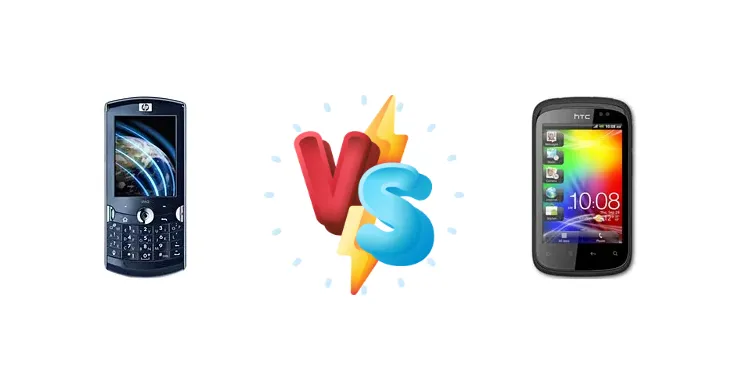 HP iPAQ Voice Messenger vs HTC Explorer