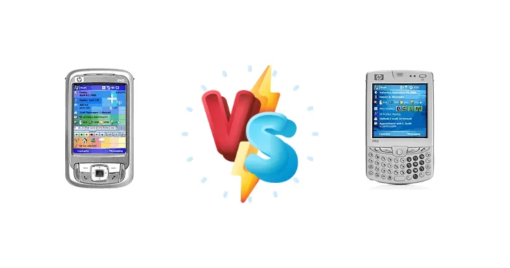 HP iPAQ rw6828 vs HP iPAQ hw6910