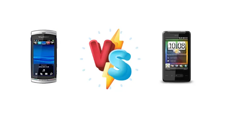 Sony Ericsson Vivaz vs HTC HD mini