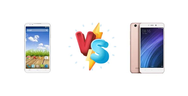 Micromax A109 Canvas XL2 vs Xiaomi Redmi 4A