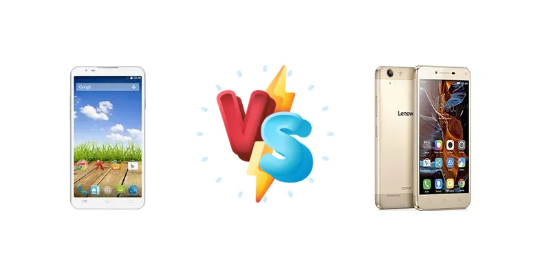 Micromax A109 Canvas XL2 vs Lenovo Vibe K5