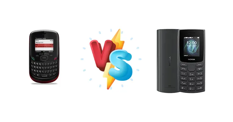 alcatel OT-355 vs Nokia 105 4G 2nd Edition