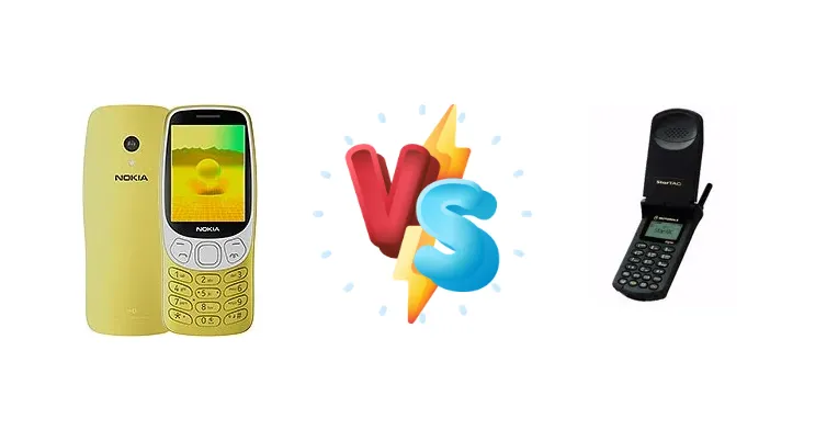Nokia 3210 vs Motorola StarTAC 130