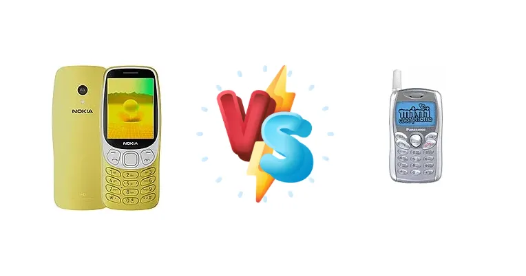Nokia 3210 vs Panasonic GD55