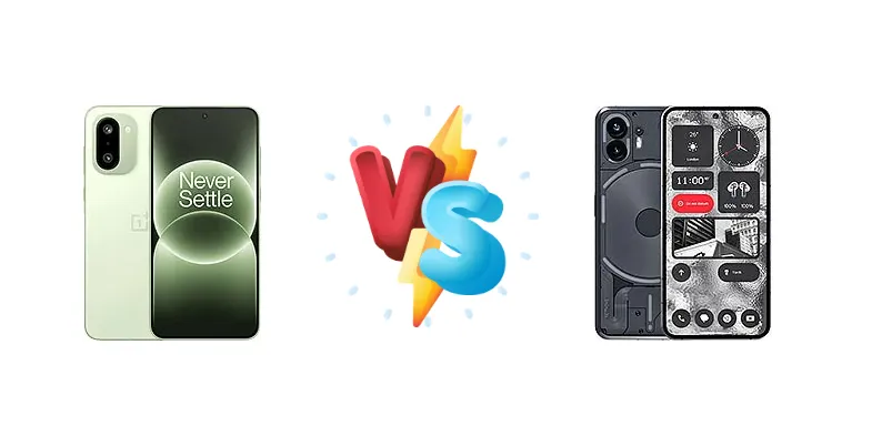 OnePlus Ace 6T vs Nothing Phone (2)