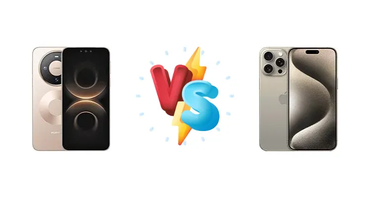Huawei Mate 80 Pro vs Apple iPhone 15 Pro Max