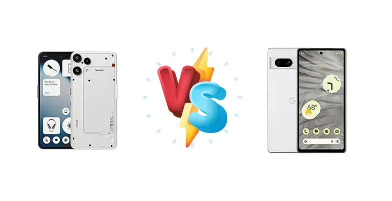 Nothing Phone (3a) Lite vs Google Pixel 7a