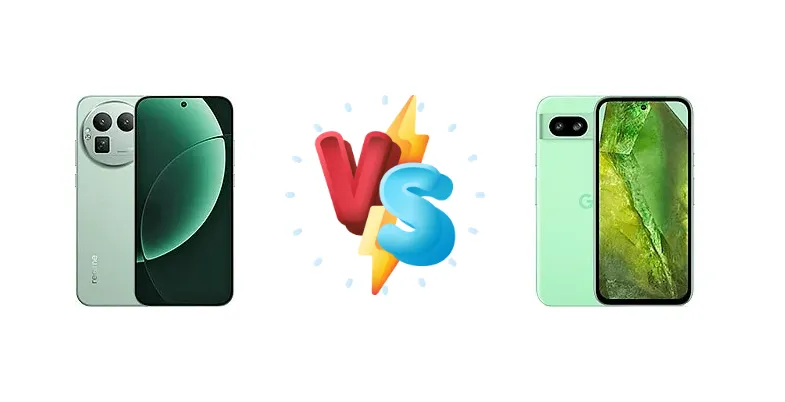 Realme GT 8 Pro vs Google Pixel 8a