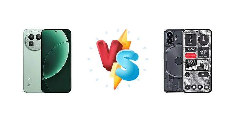 Realme GT 8 Pro vs Nothing Phone (2)