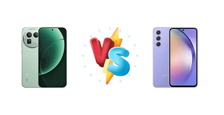 Realme GT 8 Pro vs Samsung Galaxy A54