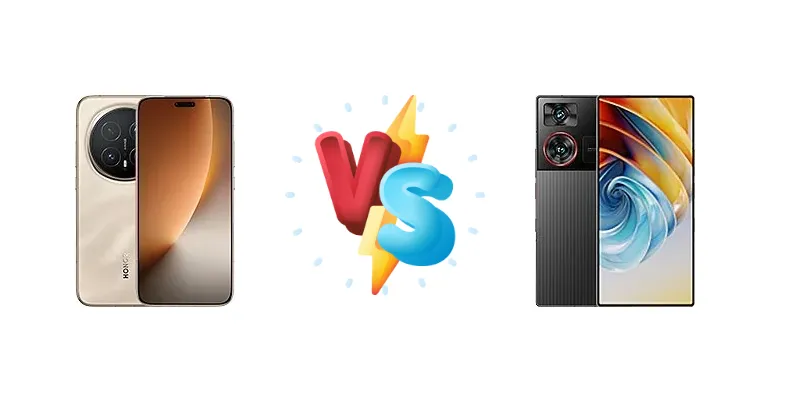 Honor Magic8 Pro vs ZTE nubia Z60 Ultra Leading