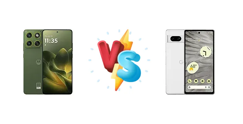 Snapdragon Speed vs. Tensor AI: Motorola Edge 70 vs. Google Pixel 7a