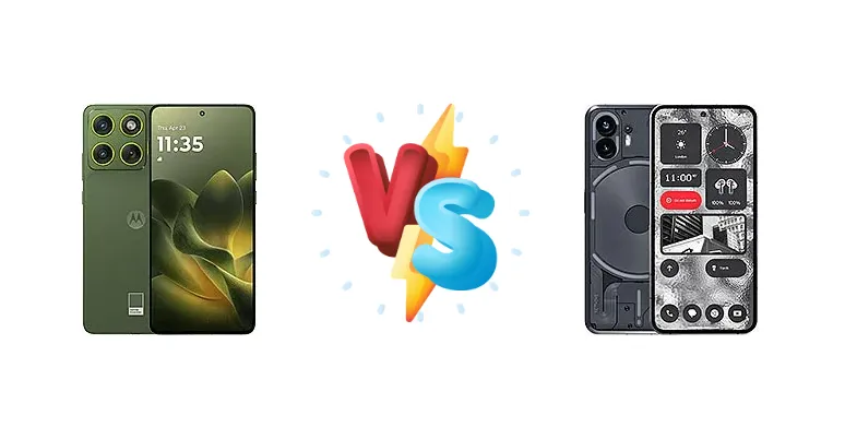 Motorola Edge 70 vs Nothing Phone (2)