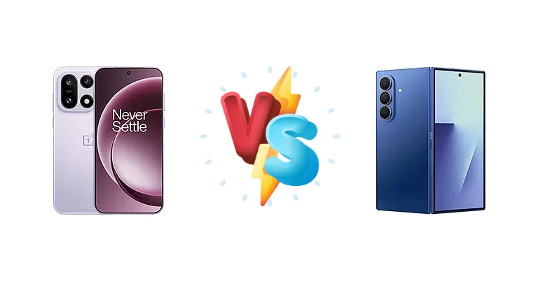 OnePlus 15 vs Samsung Galaxy Z Fold7