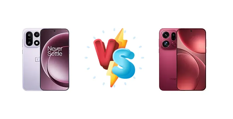 OnePlus 15 vs Oppo Find X9 Pro