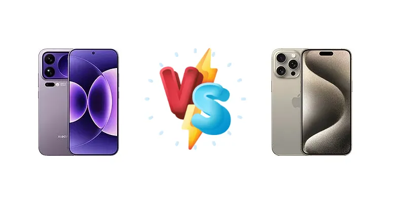 Xiaomi 17 Pro Max vs Apple iPhone 15 Pro Max