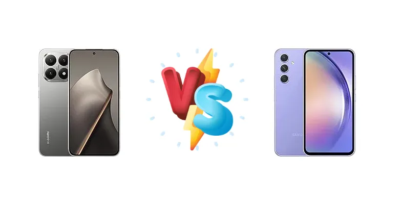 Xiaomi 15T vs Samsung Galaxy A54