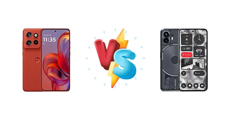 Motorola Edge 60 Neo vs Nothing Phone (2)