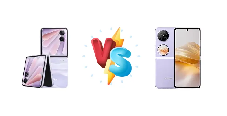 Honor Magic V Flip 2 vs Huawei Pocket 2